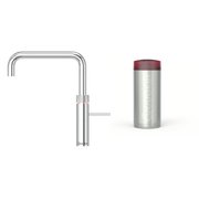 Quooker 2.2+FSCHR 3 in 1 Fusion Square Tap with COMBI+ Tank, Chrome