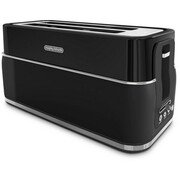 Morphy Richards 245744 Signature Retro Toaster, 4 Slice, Black