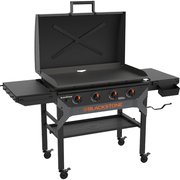 Blackstone 2310DK 28 Iron Forged Blackout Griddle Cooking Station with Hood 