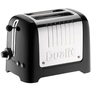 Dualit 26205 Lite Toaster, 2 Slice, Black