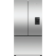 Fisher & Paykel RF540ANUX6 Series 7 American Fridge Freezer,  Plumbed, Stainless Steel, E Rated