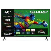 Sharp 2T-C40HD2225KB 40 Smart Television, Full HD, Black, E Rated