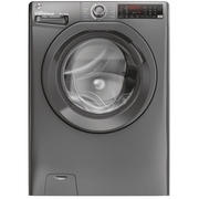 Hoover H3WPS486TMRR6-80 Washing Machine, 8kg, 1400 Spin, Grey, A Rated