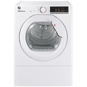 Hoover HLEV9TG Vented Tumble Dryer, 9kg, White, C Rated