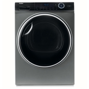Haier HD90-A2979R-UK Heat Pump Tumble Dryer, 9kg, Grey, A++ Rated