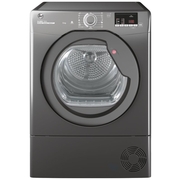 Hoover HLE C9DRGR-80 Condenser Tumble Dryer, 9kg, Grey, B Rated
