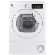 Hoover HLEC9TE Condenser Tumble Dryer, 9kg, White, B Rated