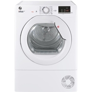 Hoover HLE C9DG-80 Condenser Tumble Dryer, 9kg, White, B Rated