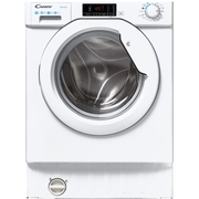 Candy CBW 48D1W4J-80 Integrated Washing Machine, 8kg, 1400 Spin, White, B Rated