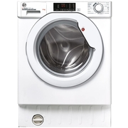 Hoover HBWS 49D1W4J-80 Integrated Washing Machine, 9kg, 1400 Spin, White, B Rated