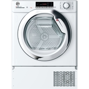 Hoover BATD H7A2TCE-80 Integrated Heat Pump Tumble Dryer, 7kg, White, A++ Rated