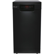 Hoover HDPH 2D1049B-80 Slimline Dishwasher, 10 Place Settings, Black, E Rated