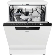 Haier XF 5C7M0W-80 Dishwasher, 15 Place Settings, White, C Rated
