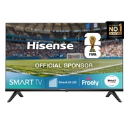 Hisense 32A4QTUK 32" DLED Smart Television, HD Ready, Black, F Rated