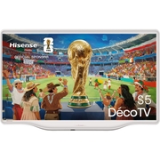 Hisense 32S5QTUK 32 QLED Smart Television, Full HD, White, E Rated