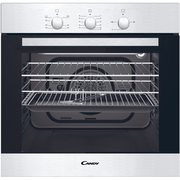 Candy OVGF12X Built-in LPG Single Oven with Natural Gas Conversion Kit, Stainless Steel, A+ Rated