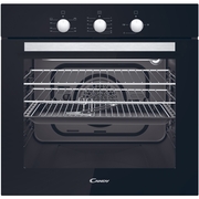 Candy OCGF12B Built-in LPG Single Oven with Natural Gas Conversion Kit, Black, A+ Rated