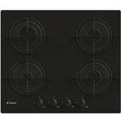 Candy CVW6BB 60cm 4 Burner Gas Hob, Black
