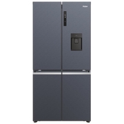 Haier HCR5919EHMB American Fridge Freezer, Black, E Rated,  Plumbed