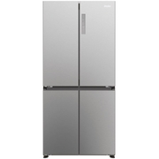 Haier HCR3818ENMM American Fridge Freezer,  Non-Plumbed, Stainless Steel, E Rated