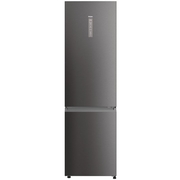 Haier HDPW5620ANPD No Frost Fridge Freezer, 70/30, Grey, A Rated