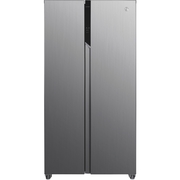 Hoover HHSBSO-6174XK-1 500 Maxi American Fridge Freezer, Stainless Steel, E Rated,  Non-Plumbed