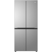 Haier HCR58S18DNMM American Fridge Freezer, Silver, D Rated,  Non-Plumbed