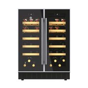 Hoover HWCB 60D UK/N Integrated Wine Cooler, Black, G Rated
