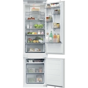Hoover HONBQT3519EWK-UK Total No Frost Integrated Fridge Freezer, Sliding Hinge, 70/30, E Rated