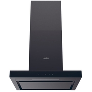Haier HATS6CBS4B 60cm Chimney Cooker Hood, Black, A+ Rated