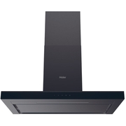 Haier HATS9CBS4B 90cm Chimney Cooker Hood, Black, A+ Rated