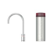 Quooker 3NRCHR Nordic Round Tap with 3 Litre Tank, Chrome (Boiling Water Tap only)