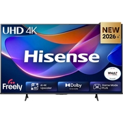 Hisense 43A6STUK 43 DLED Smart Television, 4K Ultra HD, Black, E Rated