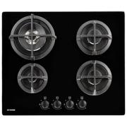 Stoves GTG60C Black 60cm 4 Burner Gas Hob