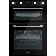 Belling BI903MFC Black Built-In Electric Double Oven, A Rated
