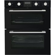 Belling BI703MFC Black Built-Under Electric Double Oven, A Rated