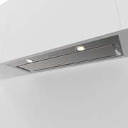 Stoves Sterling 90INT Canopy Cooker Hood, Stainless Steel, B Rated