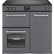 Belling RCA FARMHOUSE 90Ei A 90cm Induction Range Cooker, Grey, A Rated