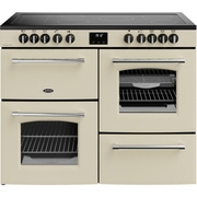 Belling RCA FARMHOUSE 110E C 110cm Ceramic Range Cooker, Cream, A Rated