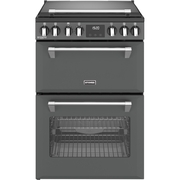 Stoves Richmond DX 60Ei RTY Induction Electric Cooker with Double Oven, Grey, A Rated