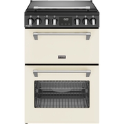 Stoves Richmond DX 60Ei RTY Induction Electric Cooker with Double Oven, Cream, A Rated