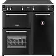 Stoves Richmond 90Ei TCH 90cm Induction Range Cooker, Black, A Rated