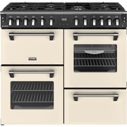 Stoves RCA RICH 100DF CRM 100cm Dual Fuel Range Cooker, Cream, A Rated