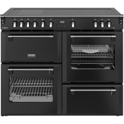 Stoves DX RCA RICH 110Ei RTY 110cm Induction Range Cooker, Black, A Rated