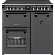 Stoves DX RCA RICH 90Ei RTY AGR 90cm Induction Range Cooker, Anthracite Grey, A Rated