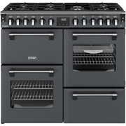 Stoves DX RCA RICH 100DF AGR 100cm Dual Fuel Range Cooker, Anthracite Grey, A Rated