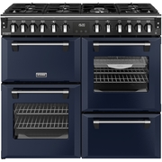 Stoves DX RCA RICH 100DF MBL 100cm Dual Fuel Range Cooker, Midnight Blue, A Rated