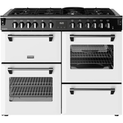 Stoves DX RCA RICH 110DF IWH 110cm Dual Fuel Range Cooker, Ice White, A Rated