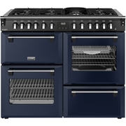 Stoves DX RCA RICH 110DF MBL 110cm Dual Fuel Range Cooker, Midnight Blue, A Rated