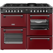Stoves DX RCA RICH 110DF GAR 110cm Dual Fuel Range Cooker, Garnet Red, A Rated